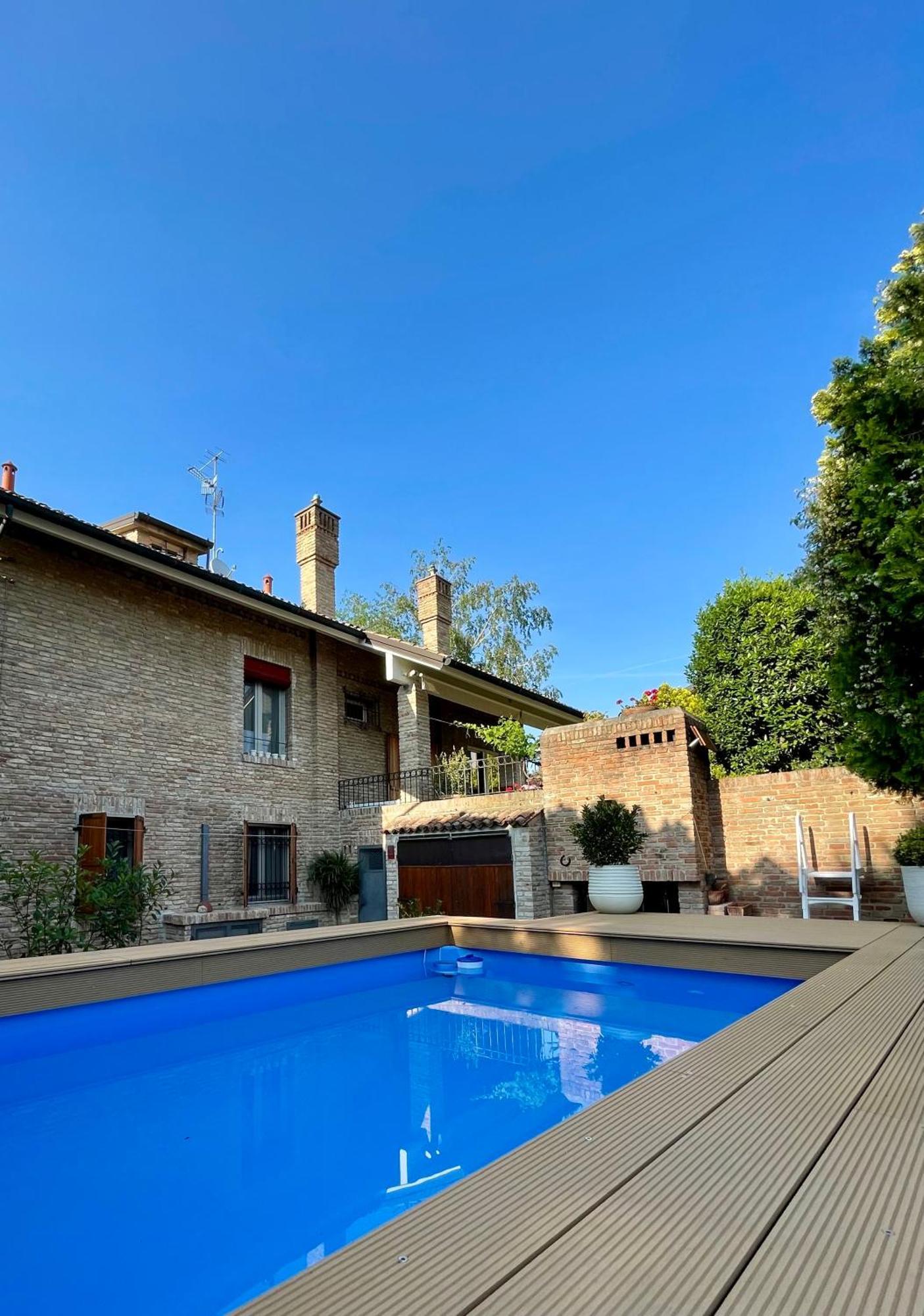 شقة Casa Matilde Piano Terra 100Mq Con Parking E Piscina فيرّارا المظهر الخارجي الصورة